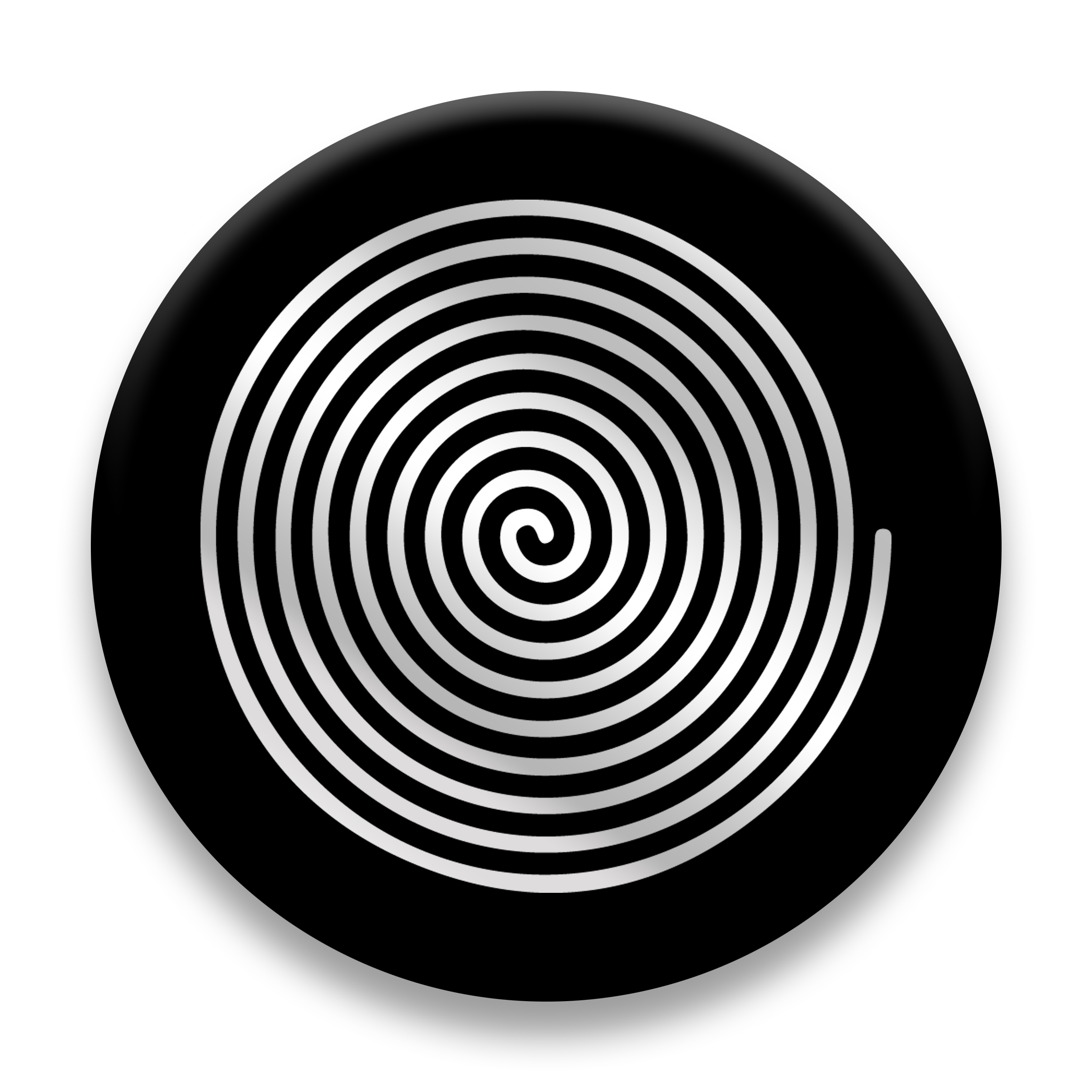 برچسب موبایل مدل Spiral Visual Error مناسب برای پایه نگهدارنده مغناطیسی