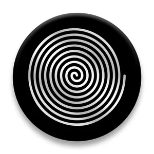 برچسب موبایل مدل Spiral Visual Error مناسب برای پایه نگهدارنده مغناطیسی
