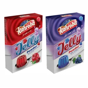 پودر ژله انار و انگور کهربا - 100 گرم مجموعه 2 عددی