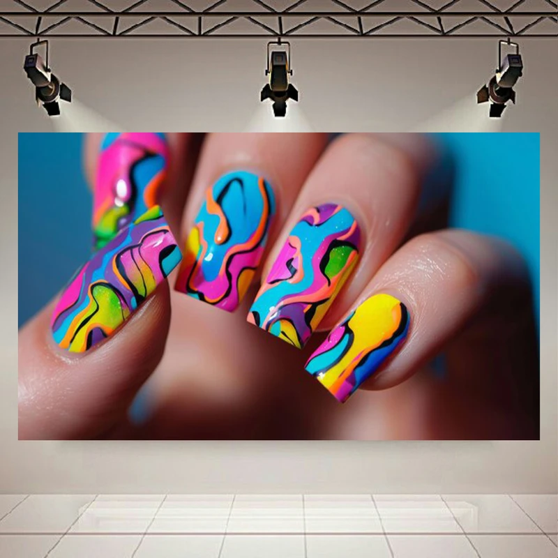 پوستر طرح لاک دیزاین مدل گلکسی کد AR303343