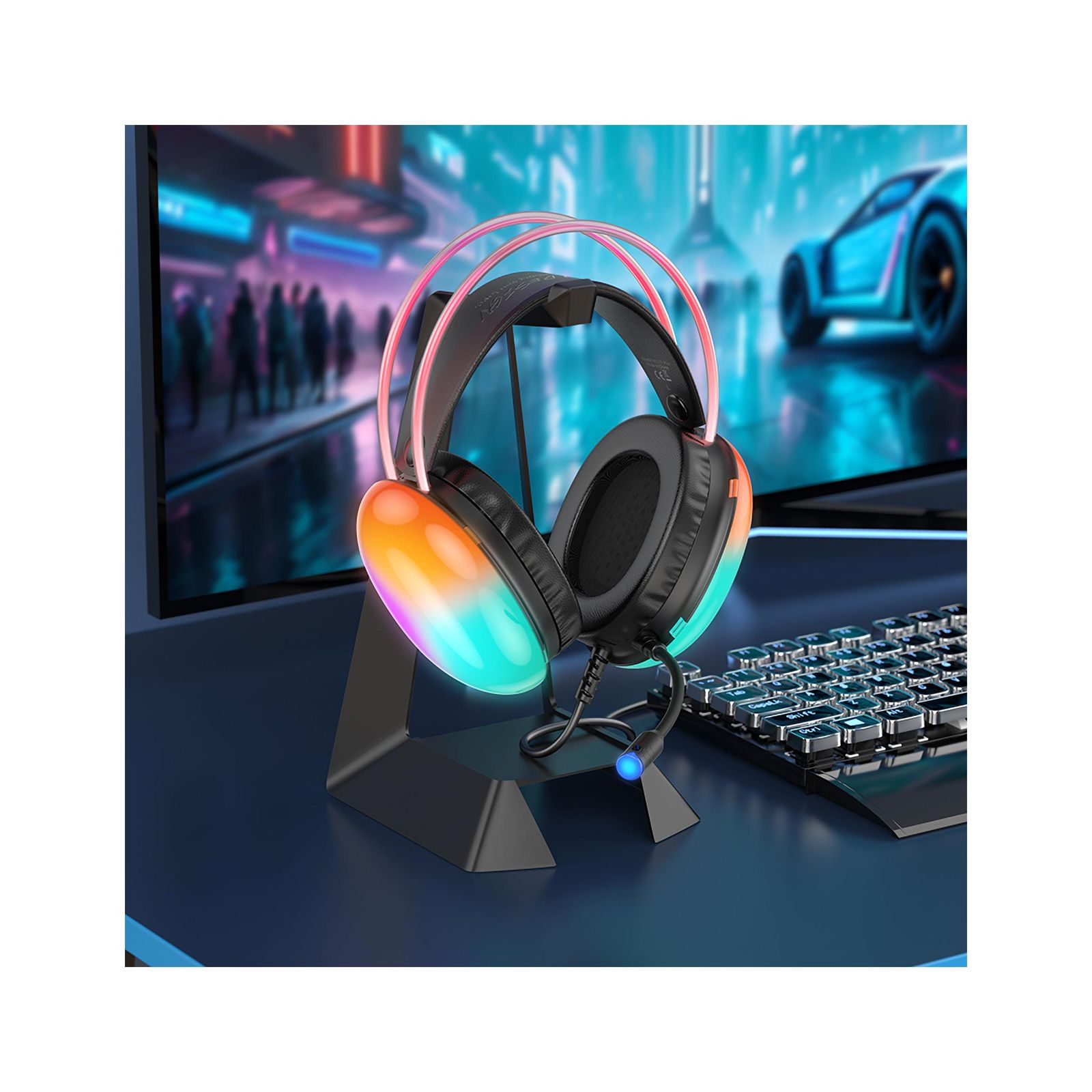 هدفون مخصوص بازی هوکو مدل W109 -  - 7