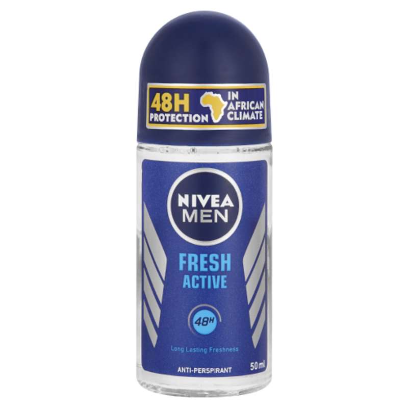 رول ضد تعریق مردانه نیوآ مدل FRESH ACTIVE حجم 50 میلی لیتر رول ضد تعریق مردانه نیوآ مدل FRESH ACTIVE حجم 50 میلی لیتر