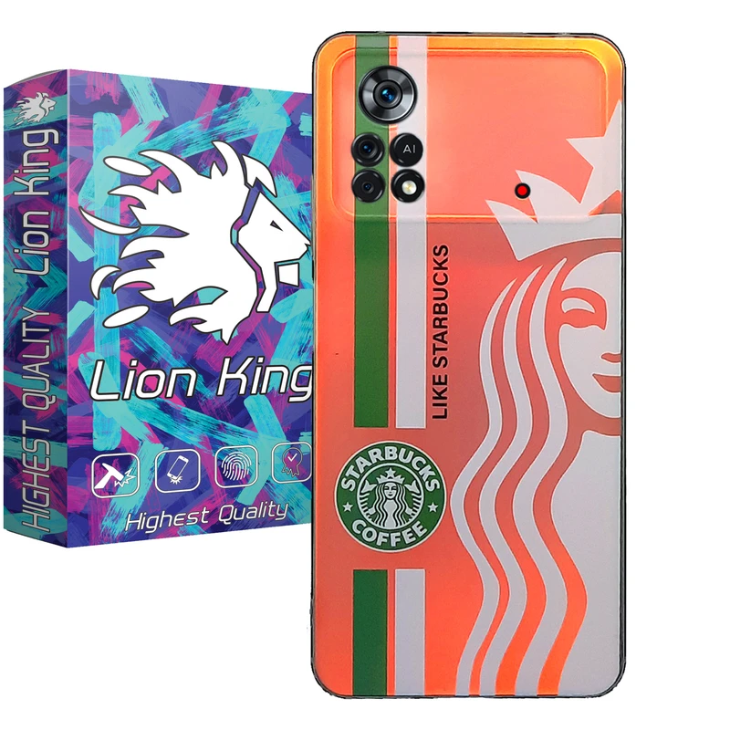 کاور لاین کینگ مدل هولوگرامی کد S2 مناسب برای گوشی موبایل شیائومی Poco X4 Pro 5G