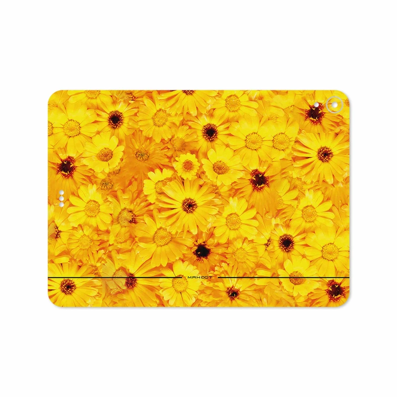 برچسب پوششی ماهوت مدل Yellow-Flower مناسب برای تبلت اپل iPad Pro 11 2018 A1980