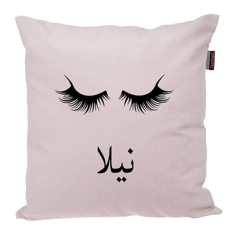 کوسن ناریکو مدل اسم شخصی طرح دخترانه اسم نیلا کد 05017