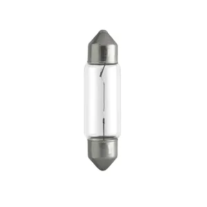 لامپ هالوژن اتولایت مدل T10 C10W 12V 10W 39mm بسته 10 عددی