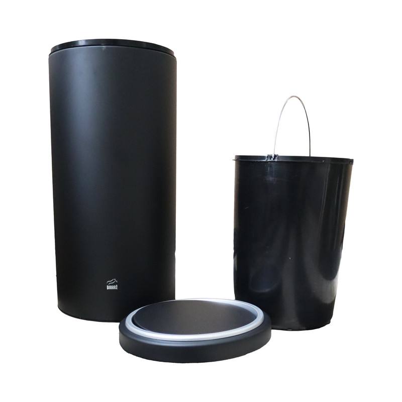 سطل زباله بهازکالا مدل استوانه ای کد YPM-BADBEZANI-60CM