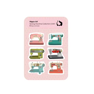 برچسب هیپو آرت مدل چرخ خیاطی