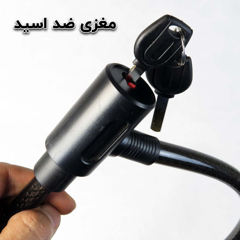 قفل کابلی موتور سیکلت راکس مدل 15-800 کد 782