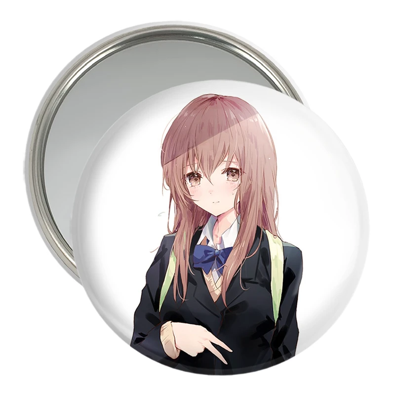 آینه جیبی خندالو مدل شوکو نیشیمیا انیمه سایلنت ویس A Silent Voice  کد 15822