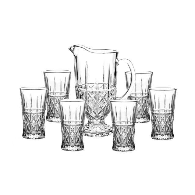 سرویس پارچ و لیوان 7 پارچه مدل هایبال کد 1369n DM8009