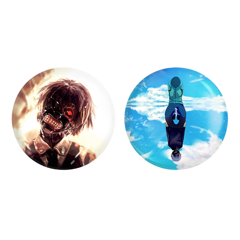 مگنت خندالو طرح توکا کریشیما و کانکی کن انیمه توکیو غول کد 1192011913 مجموعه 2 عددی