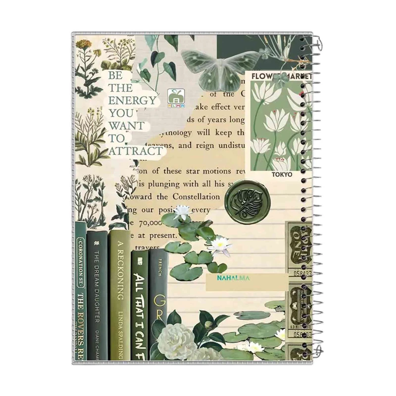 دفتر مشق 40 برگ آلما مدل طلقی کد 7416