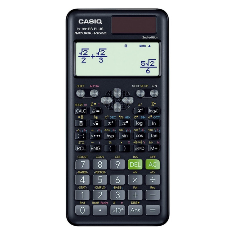 ماشین حساب مهندسی کاسیک مدل FX-991ES Plus 2nd Edition