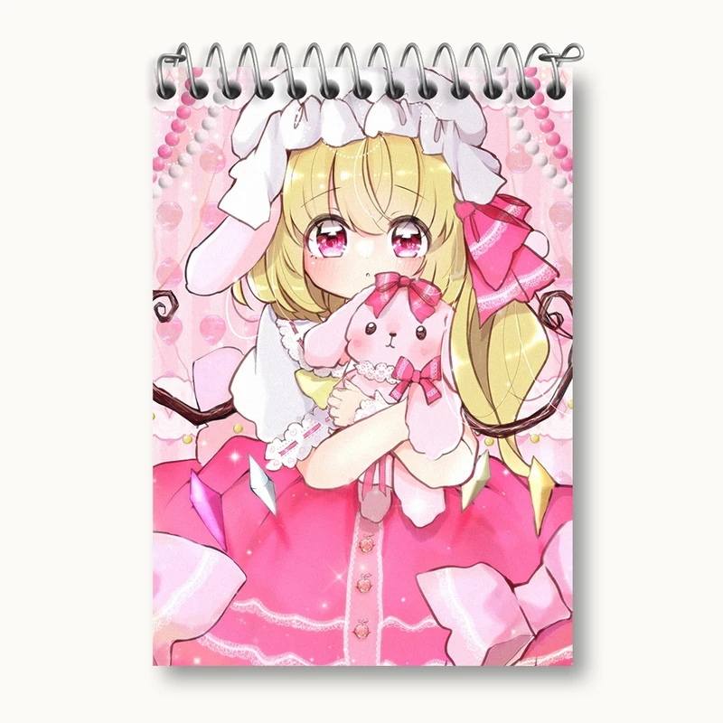 دفتر یادداشت 50 برگ خندالو مدل بازی توهو (Touhou) کد 35781