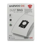 کیسه جاروبرقی دوو مدل espero DVC-S22P  میکرو فیلتر5لایه مناسب جاروبرقی دوو اسپرو بسته 5 عددی