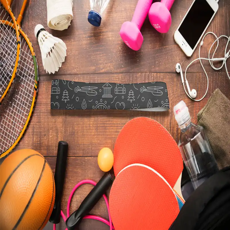 هدبند ورزشی آی تمر مدل فانتزی کد 365