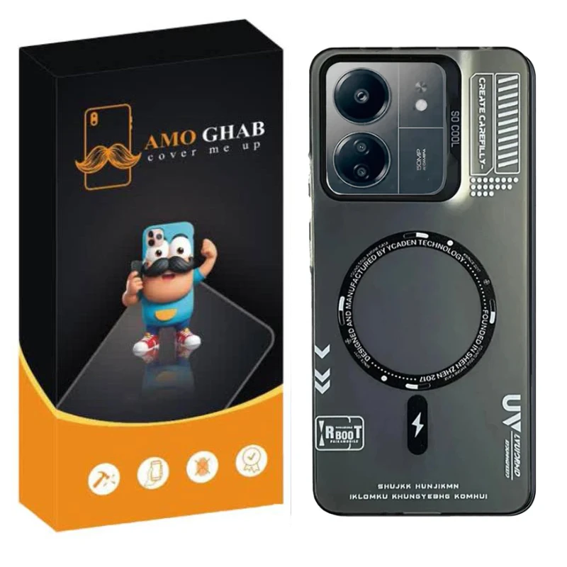 کاور عمو قاب مدل SO COOL طرح UV مناسب برای گوشی موبایل شیائومی Redmi 13c / Poco C65