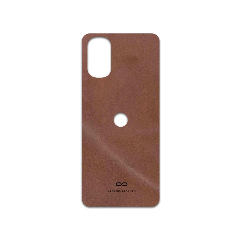 برچسب پوششی ماهوت مدل Matte-Natural-Leather مناسب برای گوشی موبایل موتورولا Moto G22