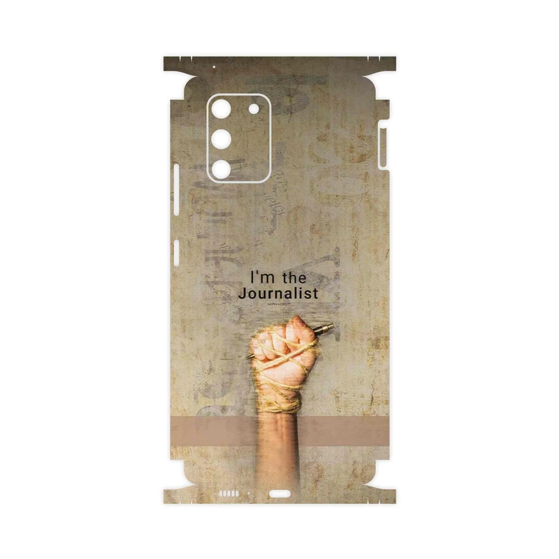 برچسب پوششی ماهوت مدل Journalist-FullSkin مناسب برای گوشی موبایل سامسونگ Galaxy S10 Lite