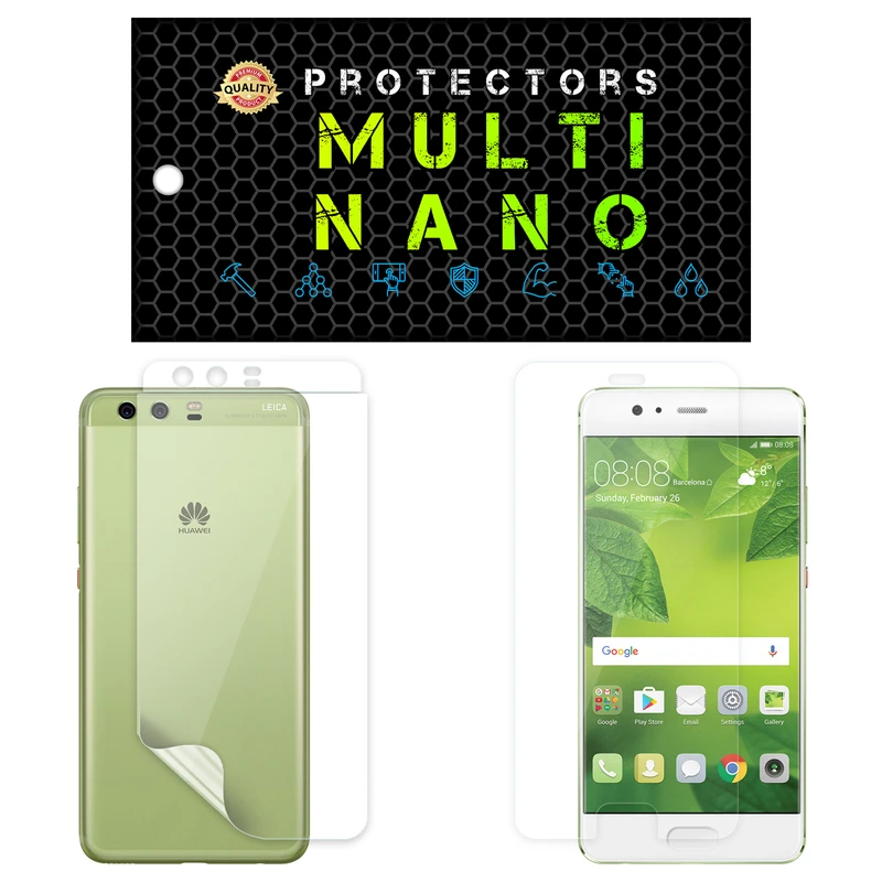 محافظ صفحه نمایش مولتی نانو مدل X-SFT مناسب برای گوشی موبایل هوآوی P10 Plus به همراه محافظ پشت