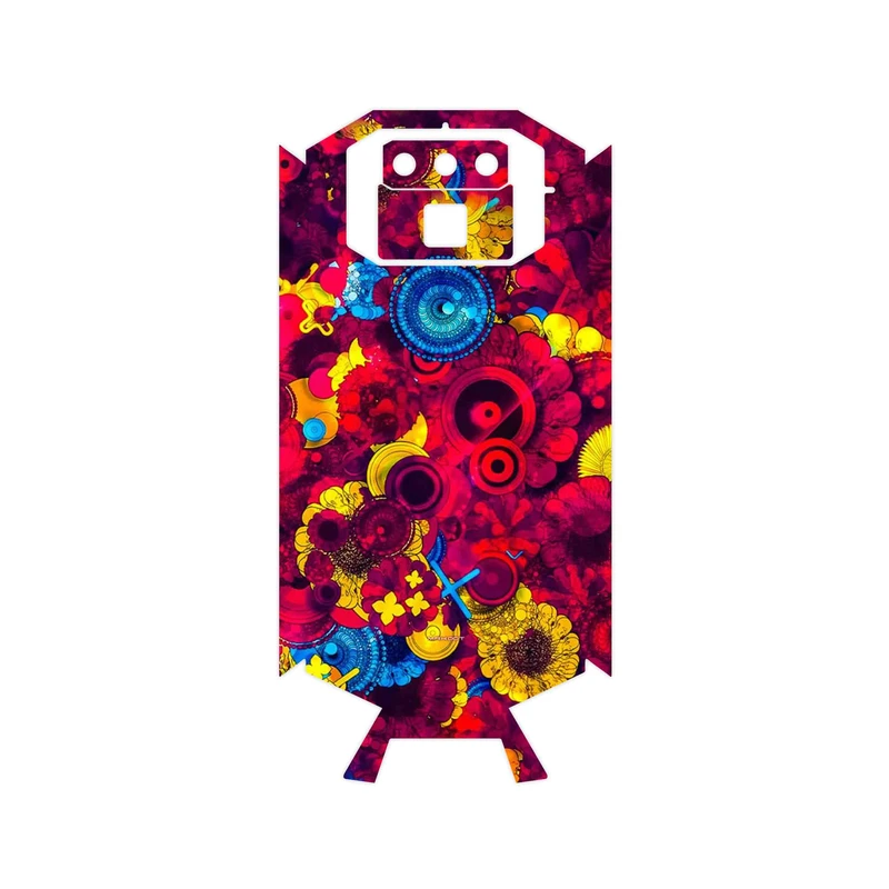برچسب پوششی ماهوت مدل Vector Flower Garden Digital Art مناسب برای گوشی موبایل دوجی S70