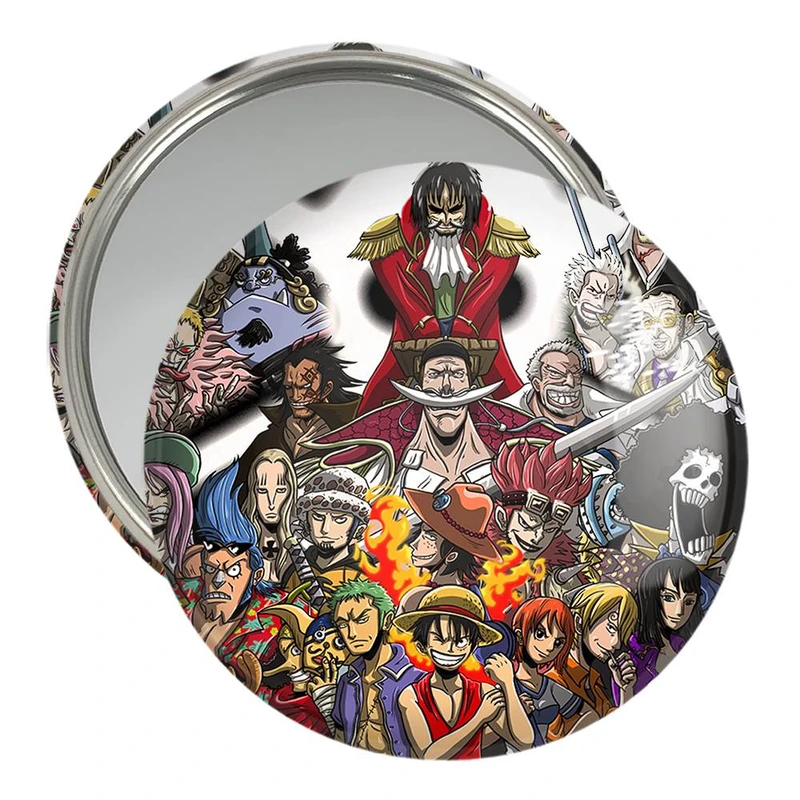آینه جیبی خندالو مدل انیمه وان پیس One Piece  کد 11441