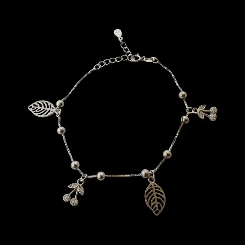 دستبند نقره زنانه مدل B91