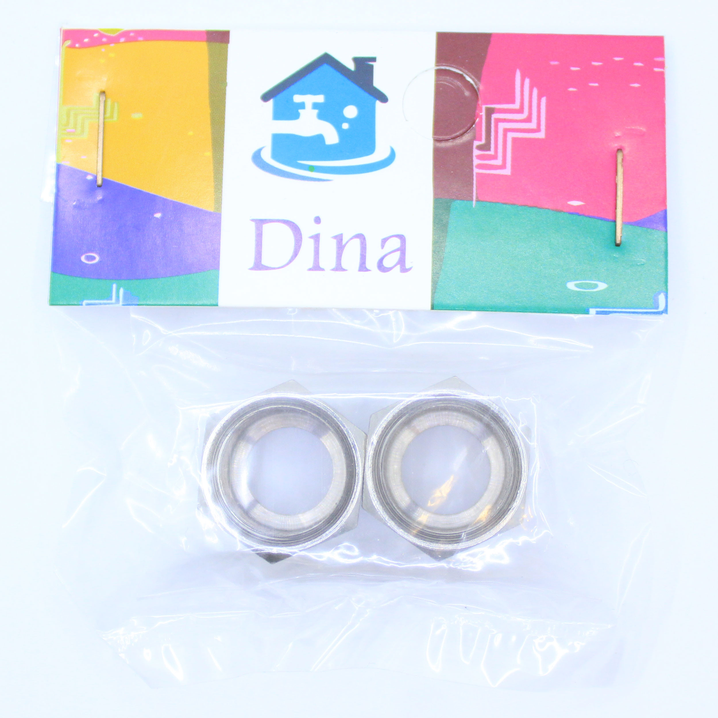 تبدیل شیر پیسوار دینا مدل DN-3041402 بسته 10 عددی