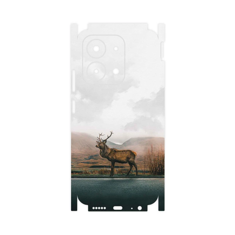 برچسب پوششی ماهوت مدل Horned_Deer-FullSkin مناسب برای گوشی موبایل شیائومی Redmi 15C 4G