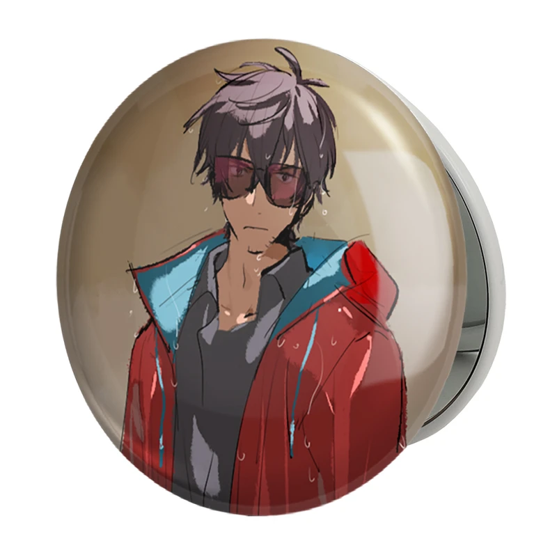 آینه جیبی خندالو طرح نیکولاس انیمه تریگان (Trigun) مدل تاشو کد 36207