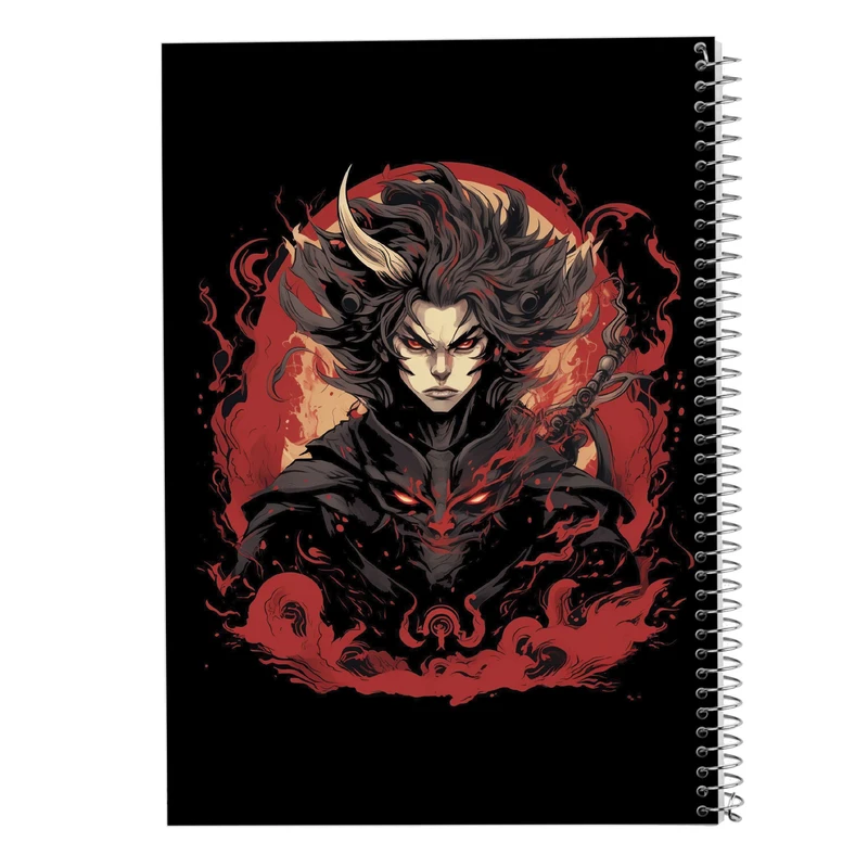 دفتر نقاشی 50 برگ مدوپد مدل Demon Slayer کد DF11053