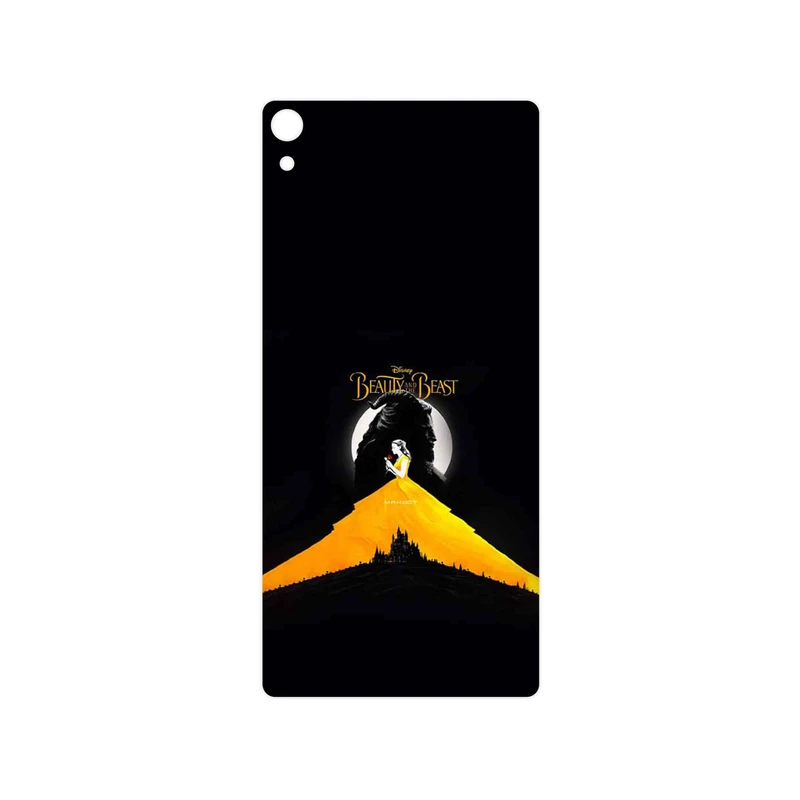 برچسب پوششی ماهوت مدل Beauty and the Beast مناسب برای گوشی موبایل سونی Xperia XA Ultra