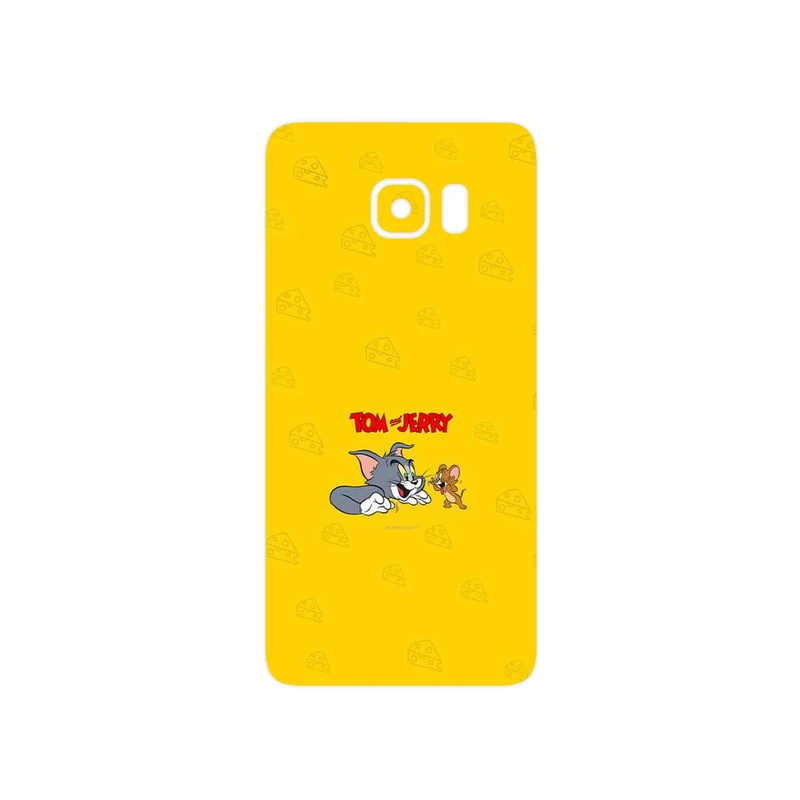 برچسب پوششی ماهوت مدل Tom and Jerry مناسب برای گوشی موبایل سامسونگ Galaxy S6 Edge