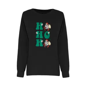 تی شرت آستین بلند زنانه بنیس مدل نوئل رنگ مشکی