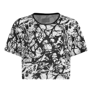 کراپ تی شرت ورزشی زنانه مدل G56