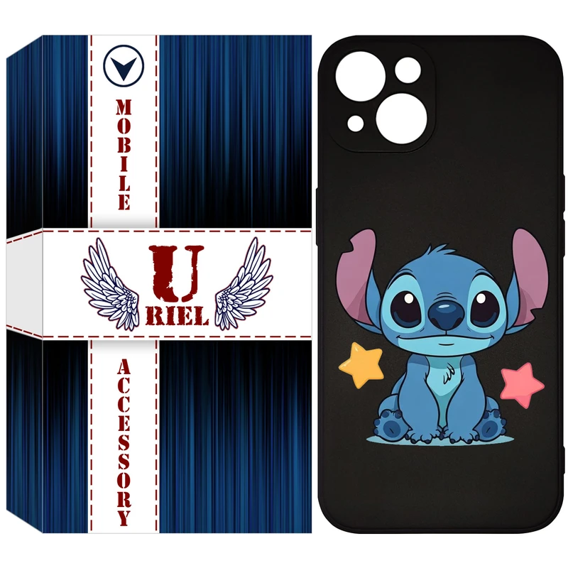 کاور یوریل مدل KSH کد 70 طرح استیچ مناسب برای گوشی موبایل اپل iPhone 13