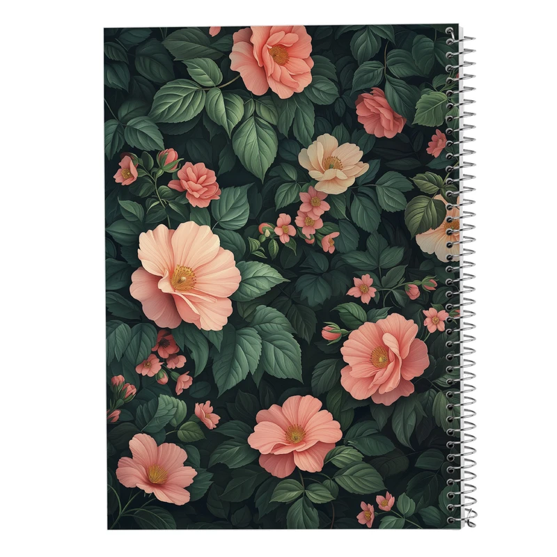 دفتر لیست خرید 50 برگ مدوپد مدل گل کد DF13316