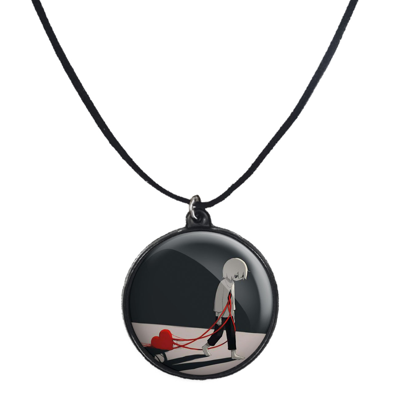 گردنبند پرمانه طرح عاشقانه کد pmb.4371 مدل دو طرفه