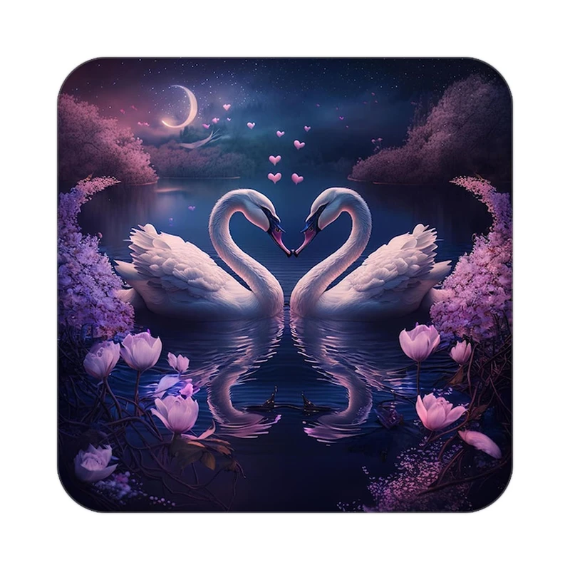 زیر لیوانی کاکتی مدل عاشقانه کد mp13187