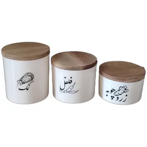 بانکه کد ph1 درب چوبی مجموعه سه عددی