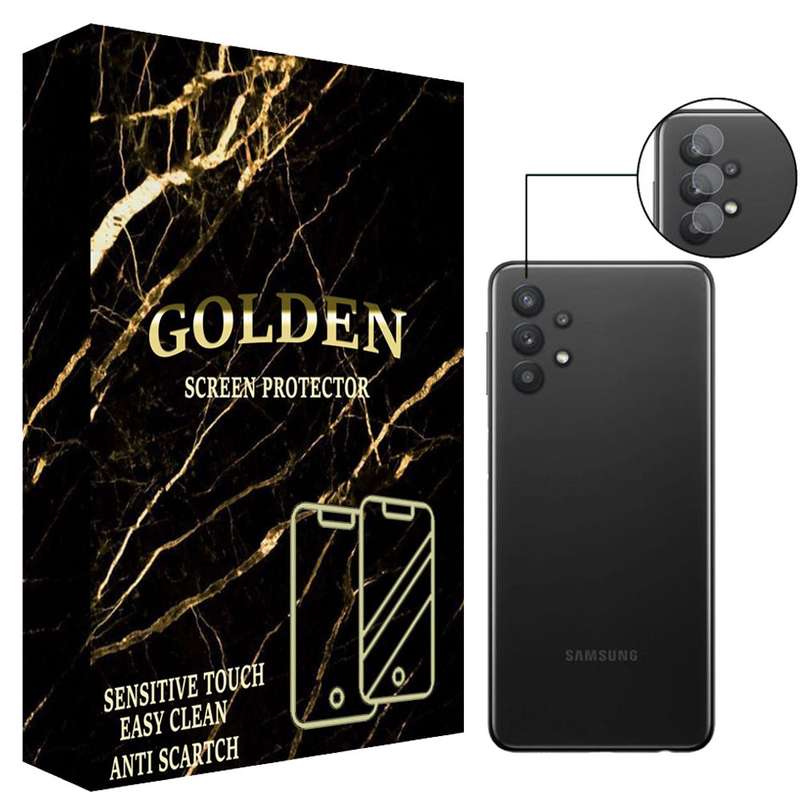 محافظ لنز دوربین گلدن مدل LNZ_G01 مناسب برای گوشی موبایل سامسونگ Galaxy A32 5G