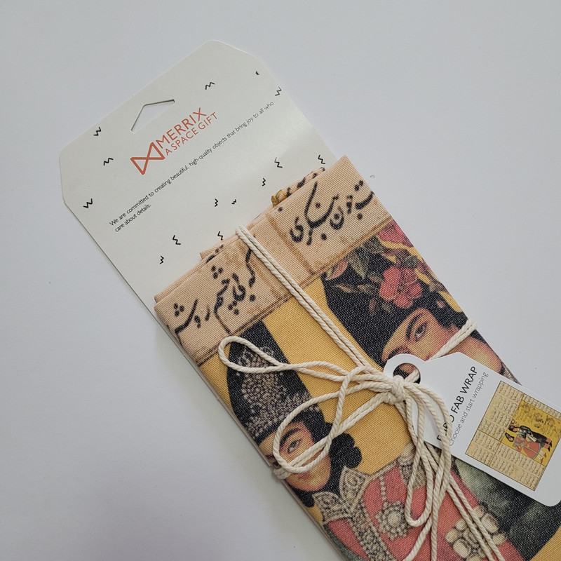 کاغذ کادو مریخ مدل پارچه ای Old times 077