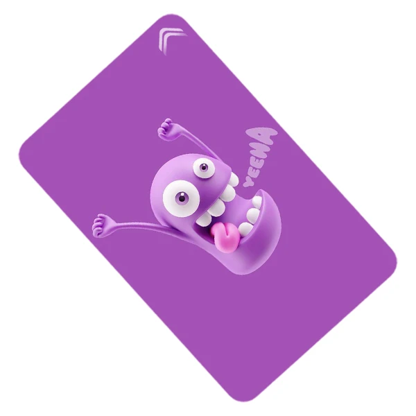 استیکر کارت بانکی طرح ایموجی فانتزی مدل CAC684-K-G1-175