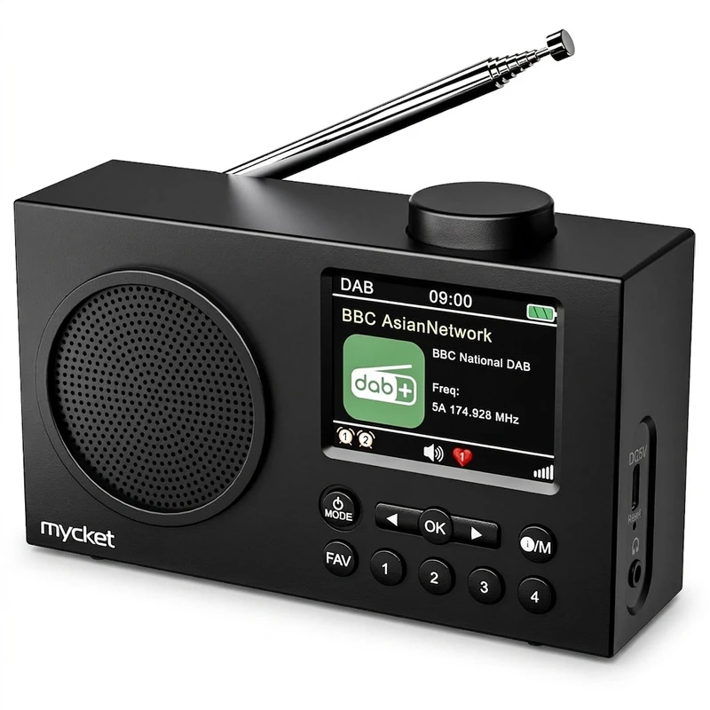 رادیو اسپیکر FM مایکت مدل Hs-d009 دارای Bluetooth