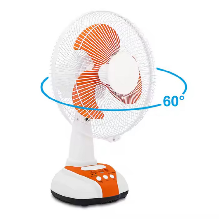 پنکه شارژی مدل 2112A ظرفیت 4000 میلی آمپرساعت