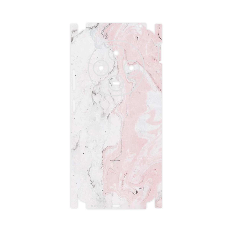 برچسب پوششی ماهوت مدل Blanco_Pink_Marble-FullSkin مناسب برای گوشی موبایل شیائومی Poco C75