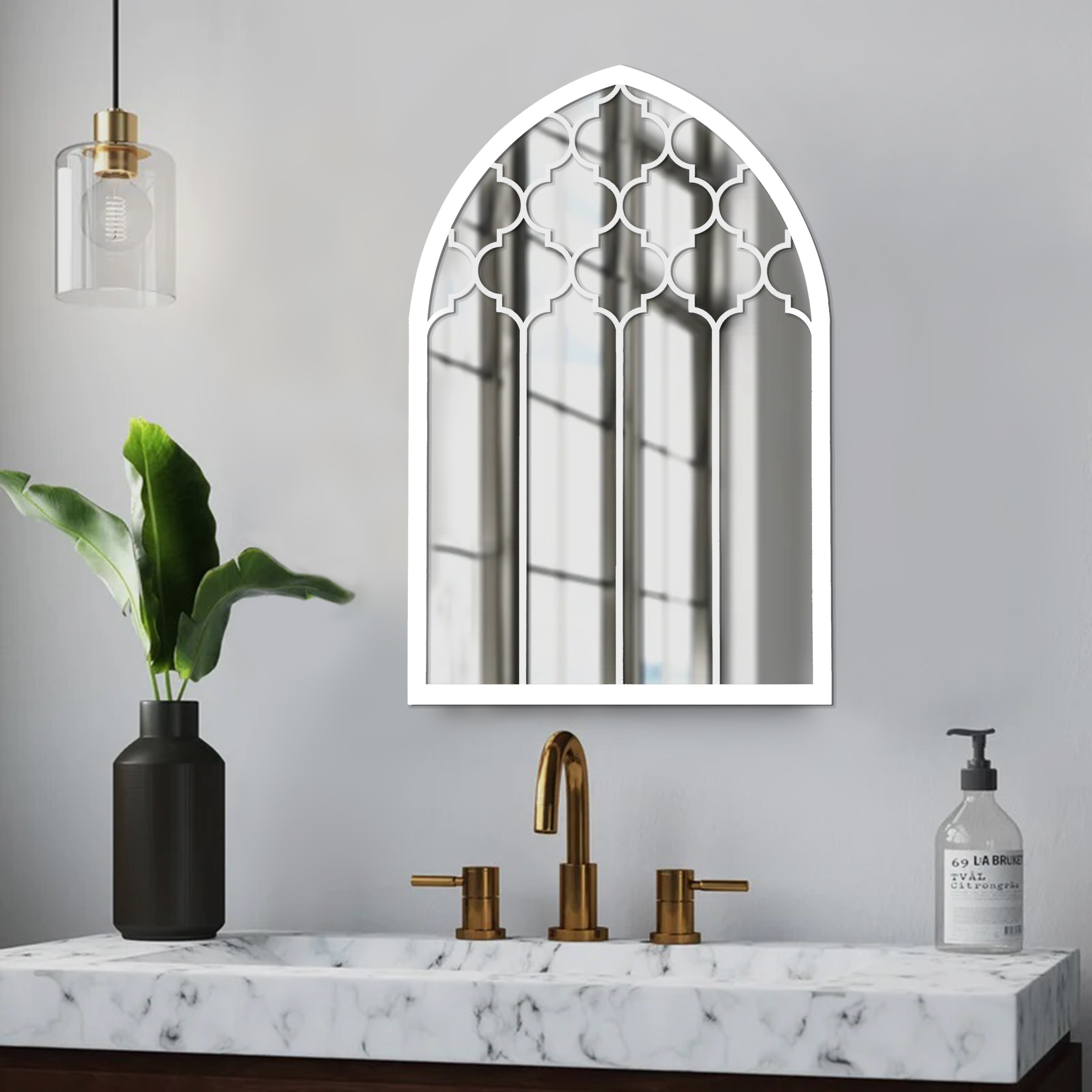 آینه سرویس بهداشتی الف مدل رامک