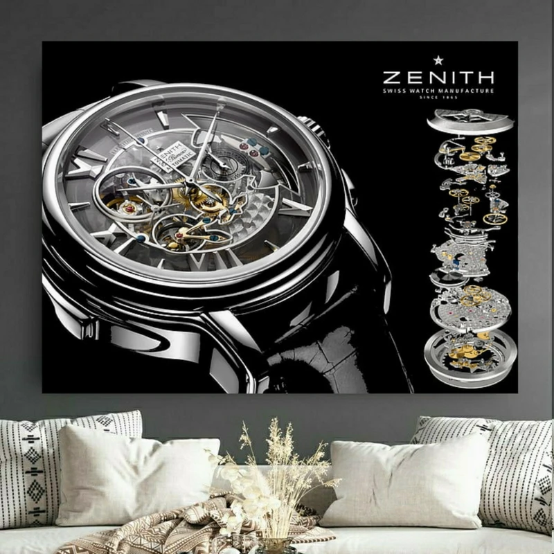 پوستر طرح ساعت مدل zenith کد FP105981