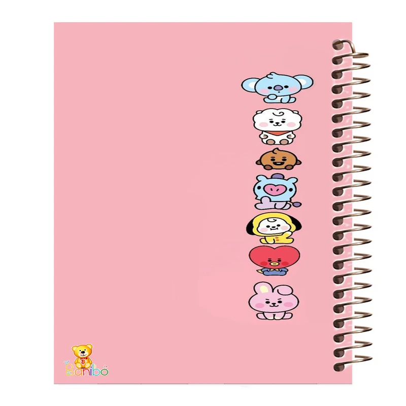 دفتر نقاشی 50 برگ بانیبو مدل کارتونی کد 2367